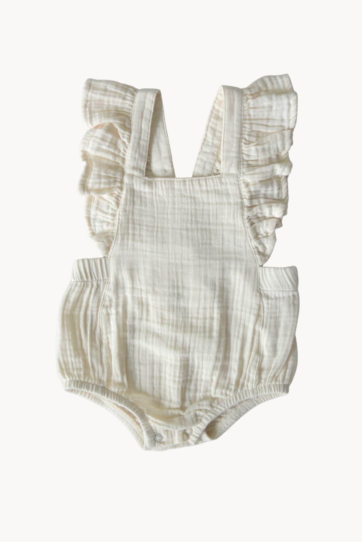 Luna Romper- Cream