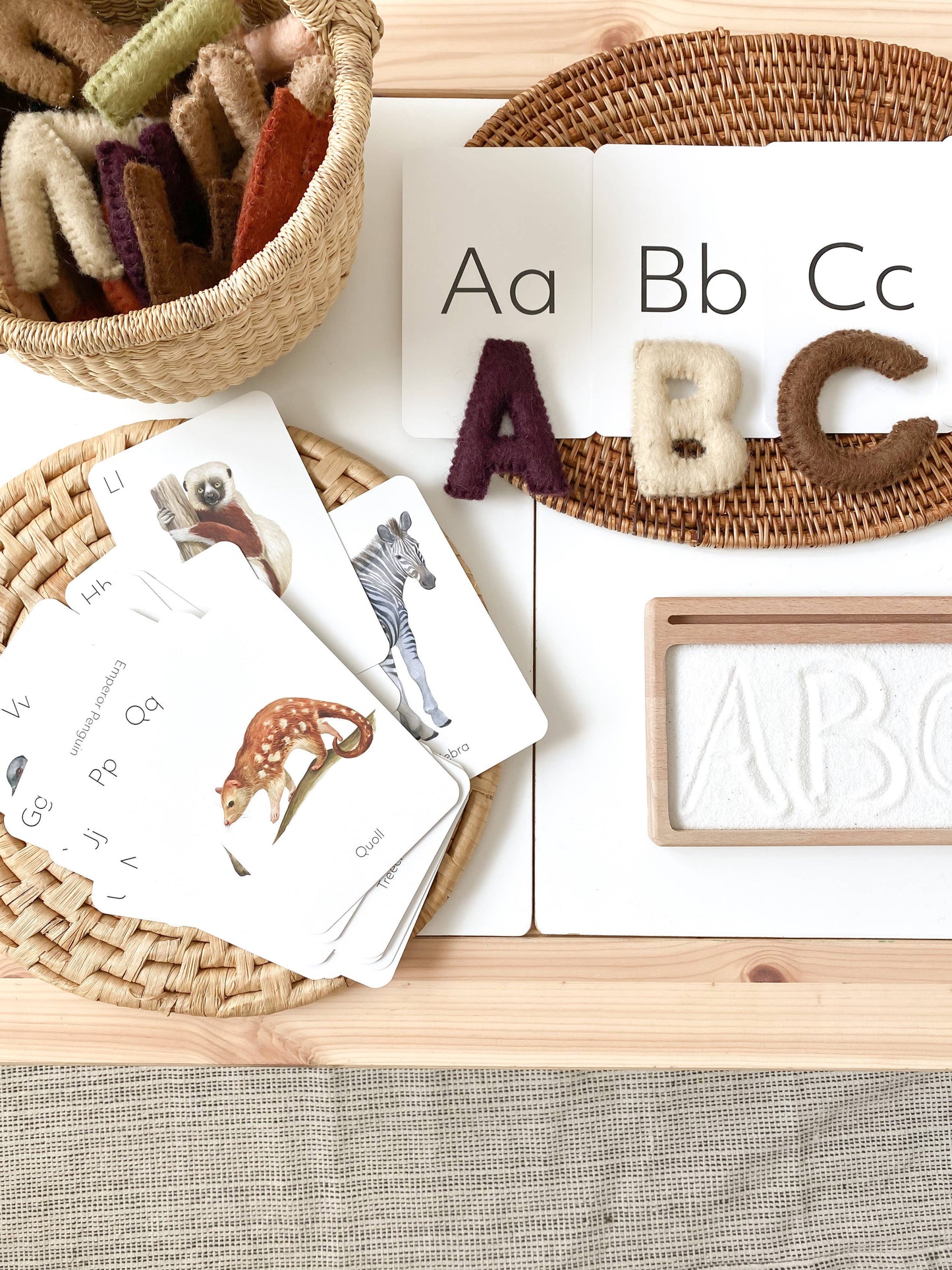 Animal ABC Flash Cards