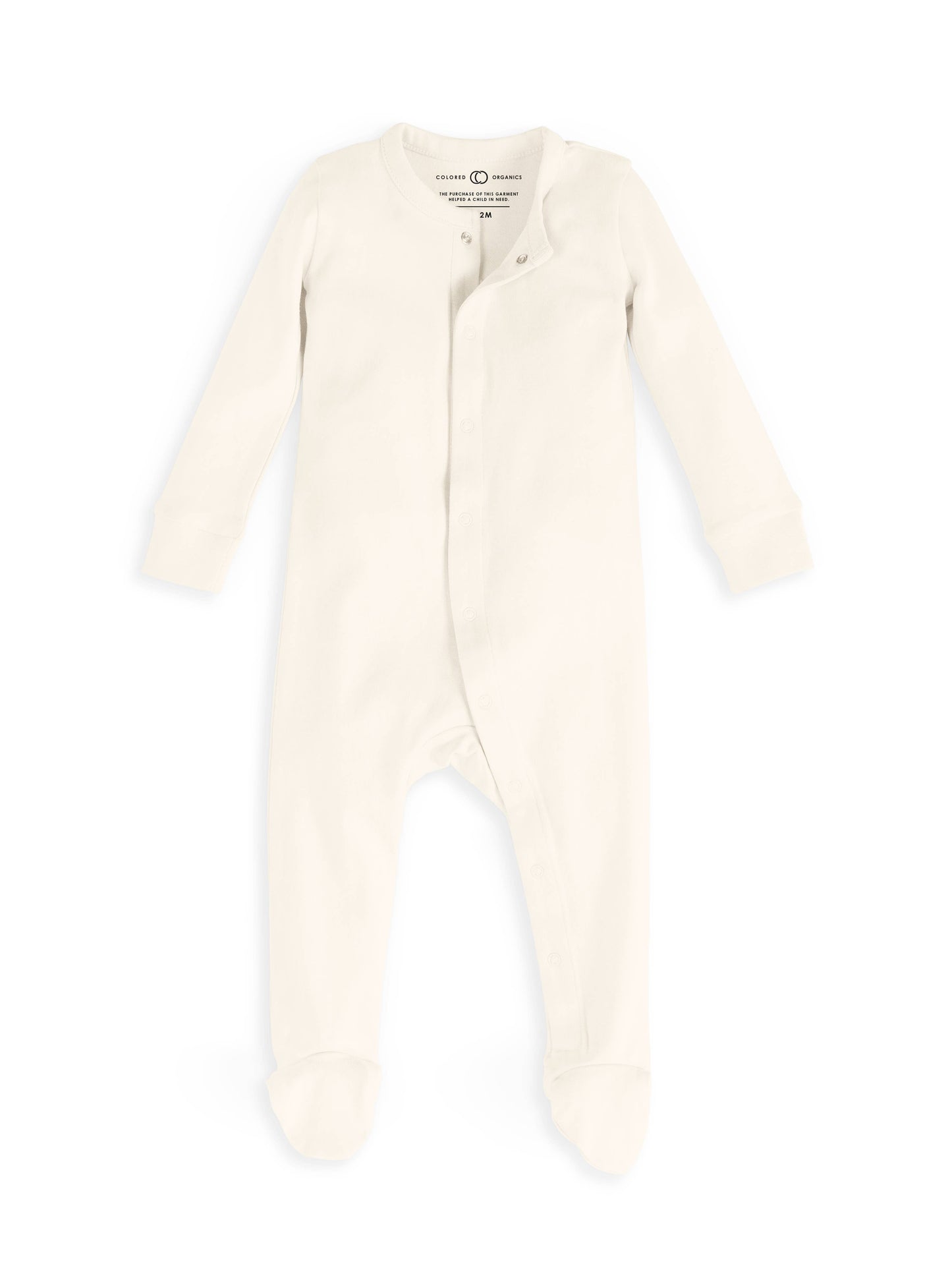 Skylar Footed Sleeper - Natural