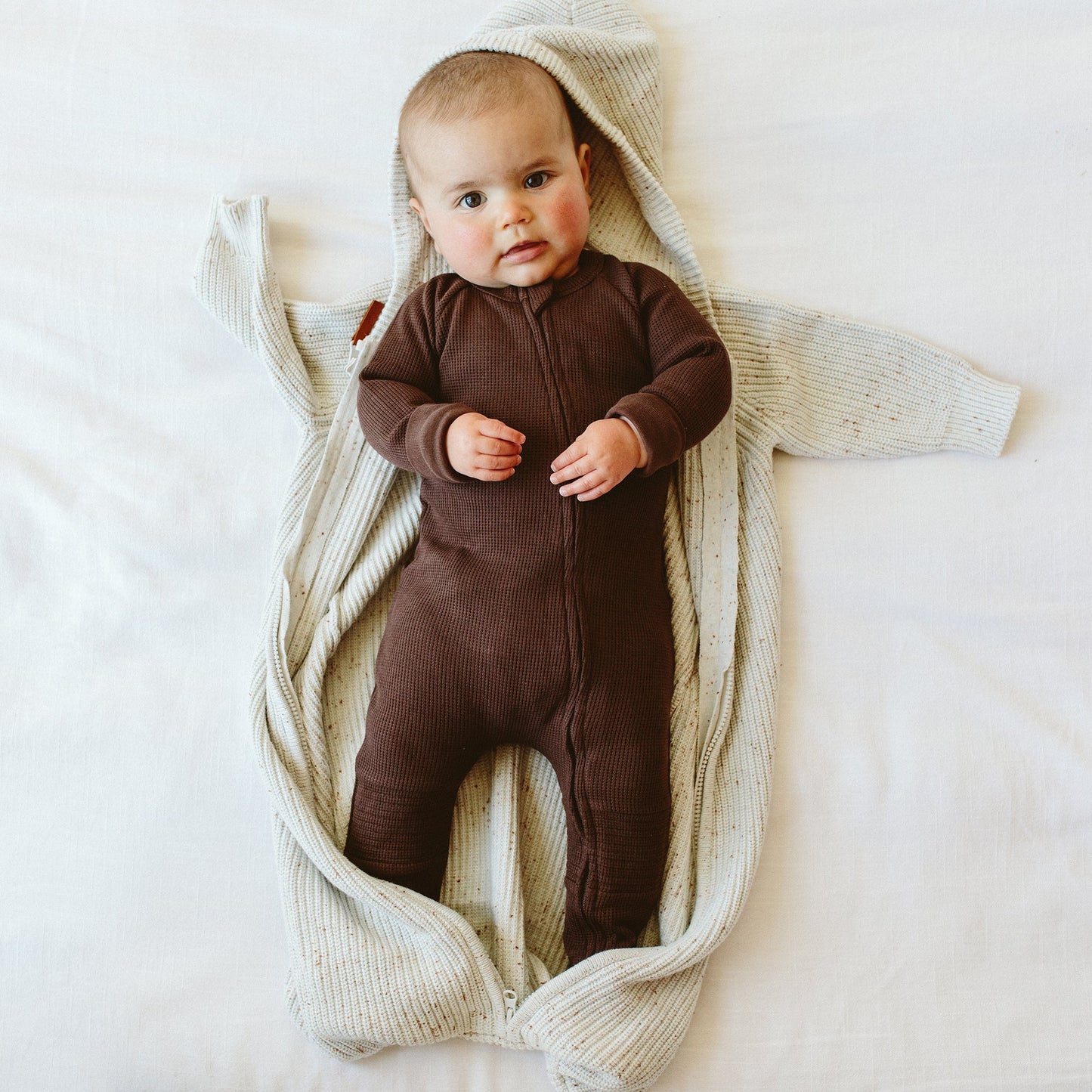 Organic Cotton Knit Wearable Blanket