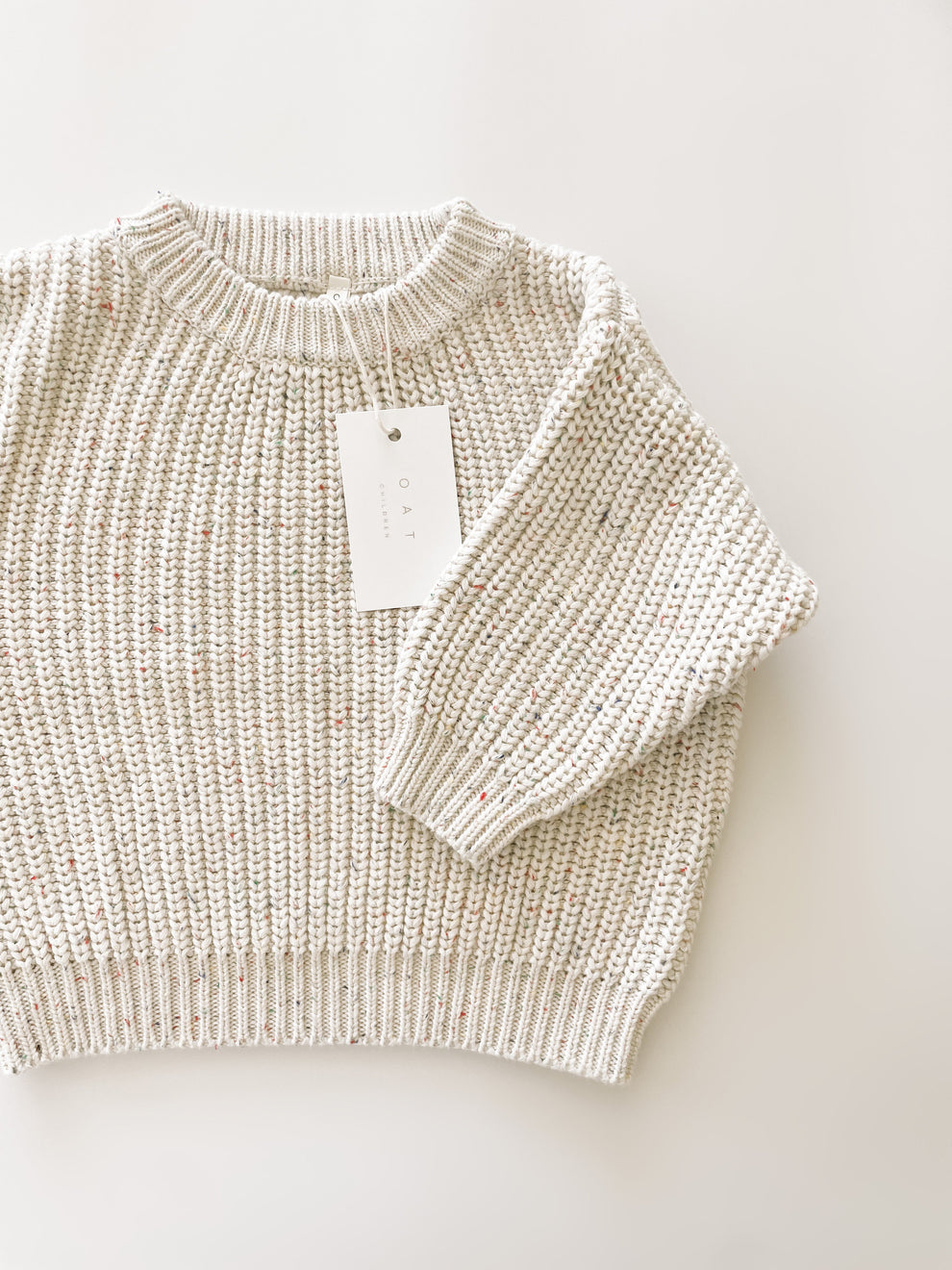 OAT Co Sprinkle Knit Chunky Sweater