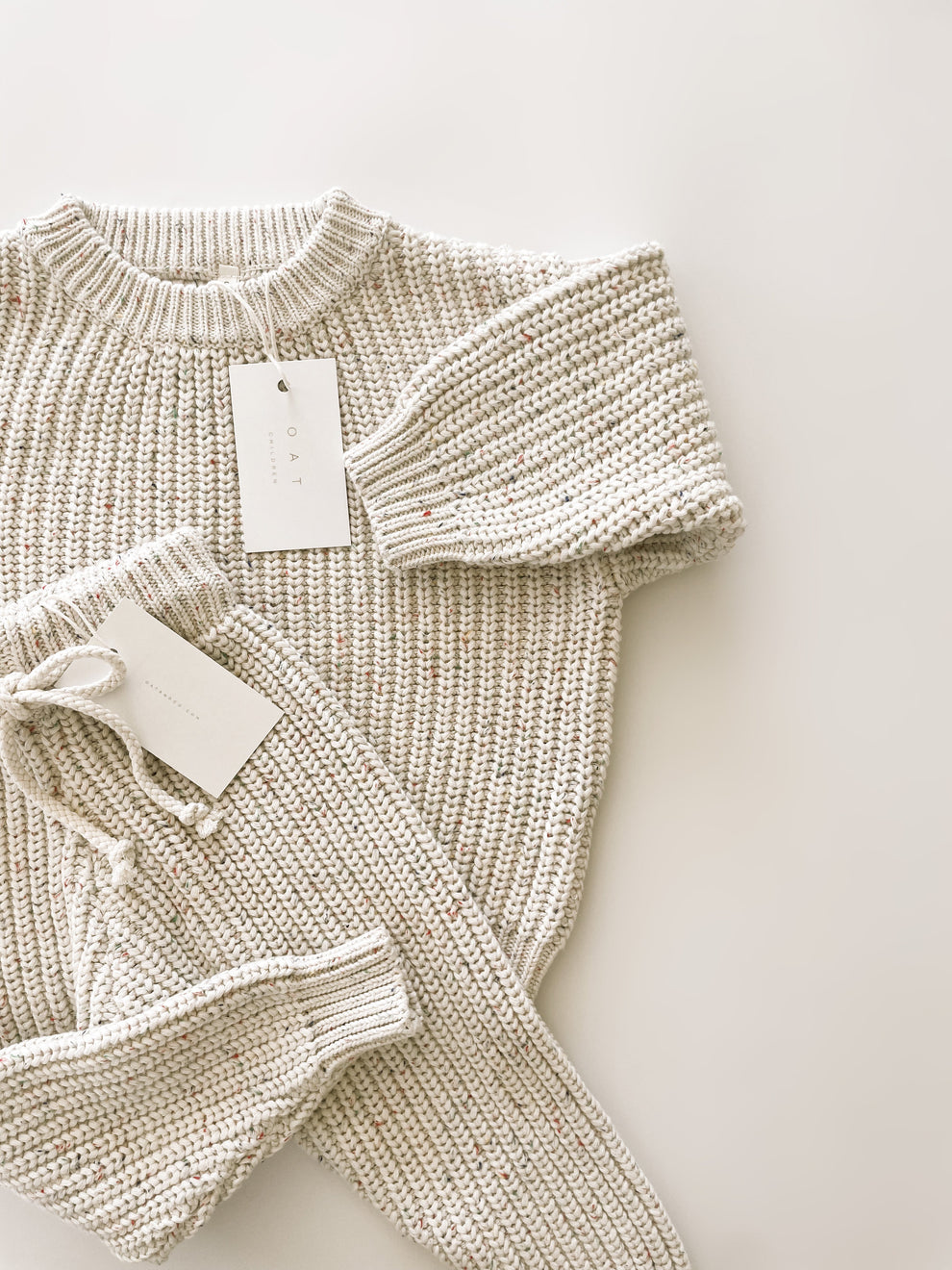 OAT Co Sprinkle Knit Chunky Sweater