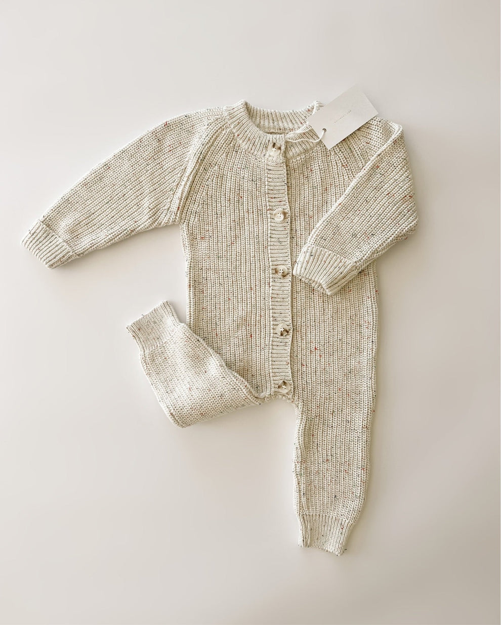 OAT Co Sprinkle Chunky Knit Playsuit