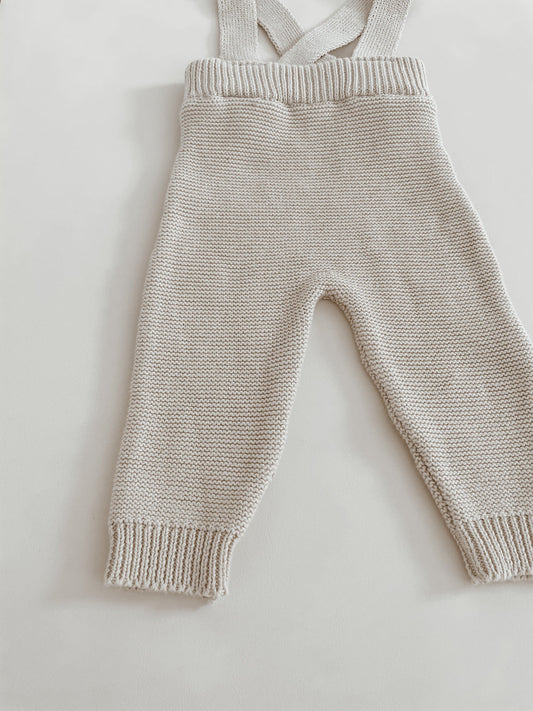 OAT Co Natural Knit Suspenders