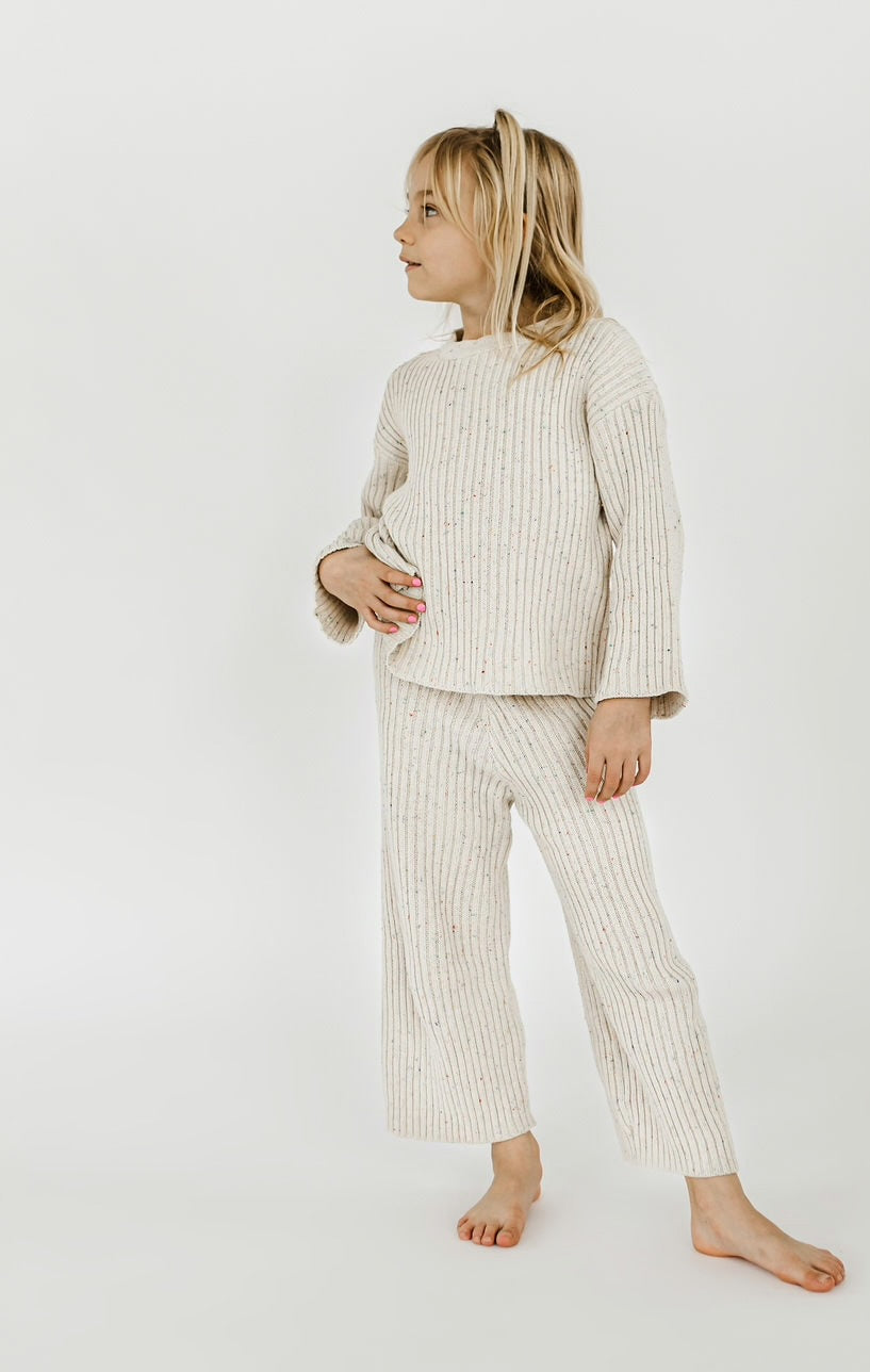 OAT co Sprinkle Knit Ribbed Sweater – Hellolovekids